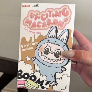 Pop Mart Exciting Macaron The Monsters Vinyl Face Toy lychee berry